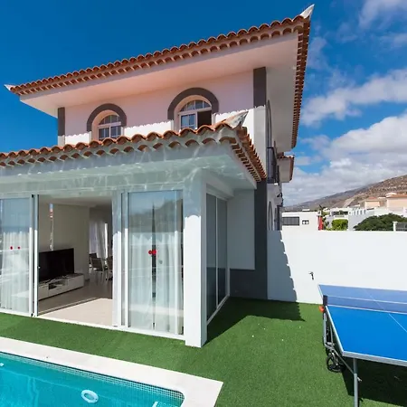 Luxury White With Sea View, Heated Pool Vila Costa Adeje (Tenerife)